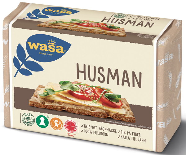 WASA Husman - Roggen Knäckebrot 260G