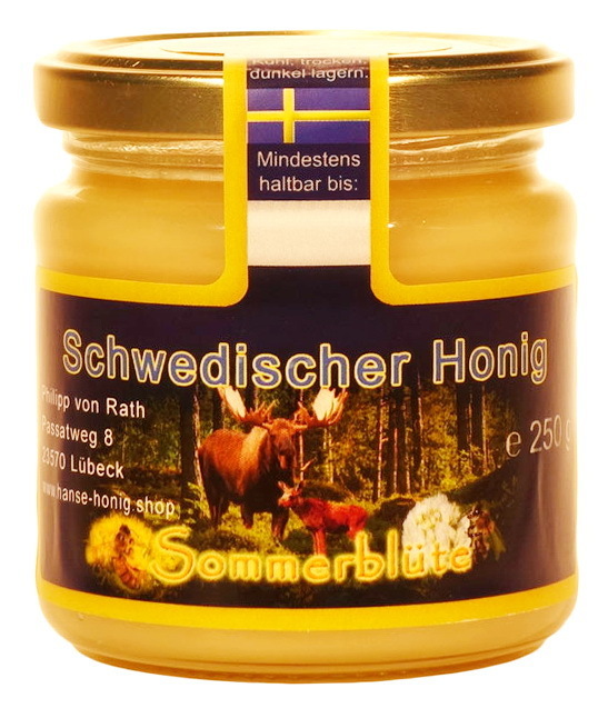 Schwedischer Honig "Sommerblüte"  250g MHD** 31.08.2021