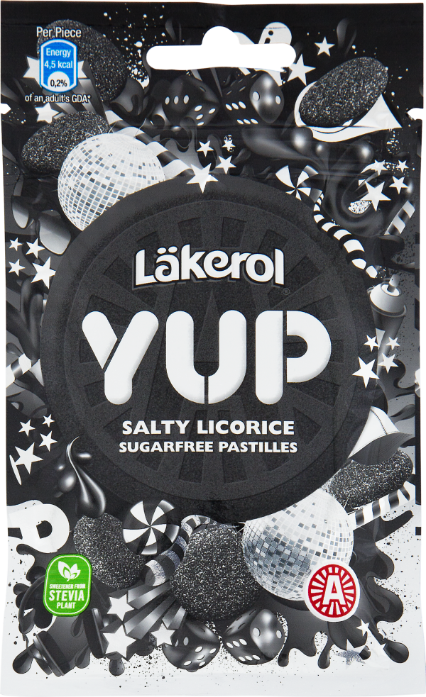 LÄKEROL YUP Salty Licorice 30g