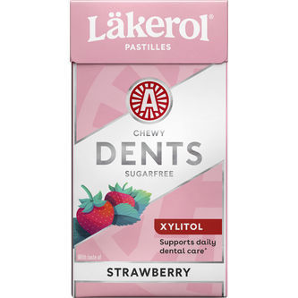 LÄKEROL Dents Strawberry 36g