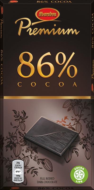 MARABOU Premium 86% COCOA 100g
