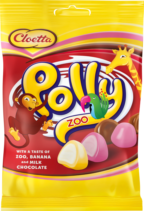 CLOETTA Polly Zoo  100g