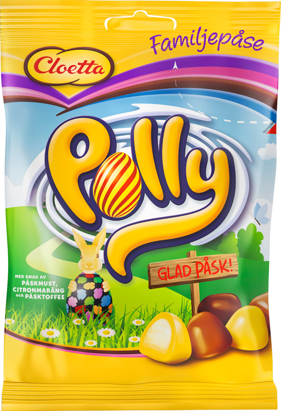 CLOETTA Polly Pask 300g - Familienpackung