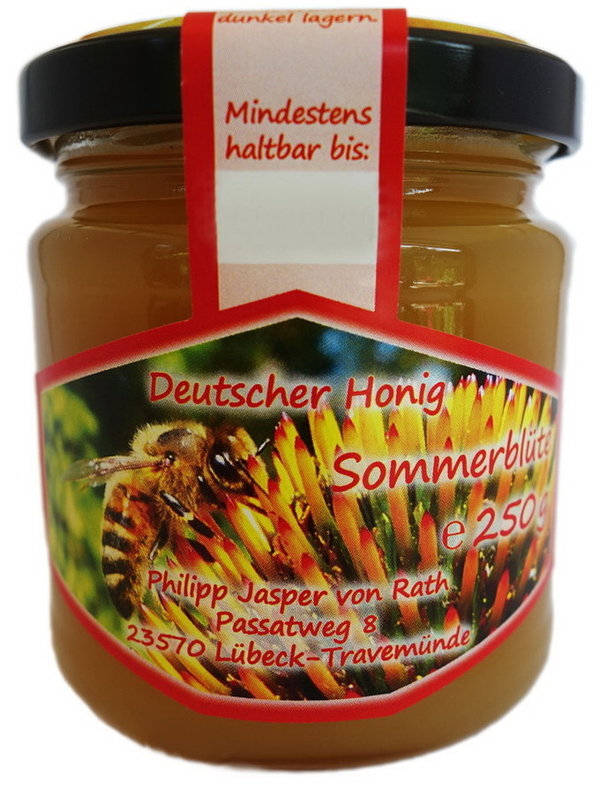 Deutscher Honig  "Sommerblüte" 250g