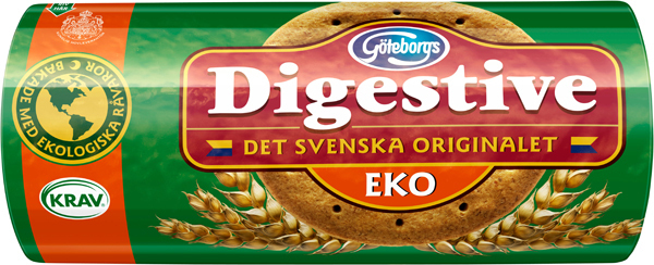 Göteborgs Kex Digestive Ekologisk - BIO Digestivkekse, 400g