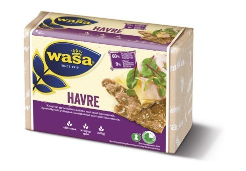 WASA HAVRE - Hafer-Knäckebrot 300G