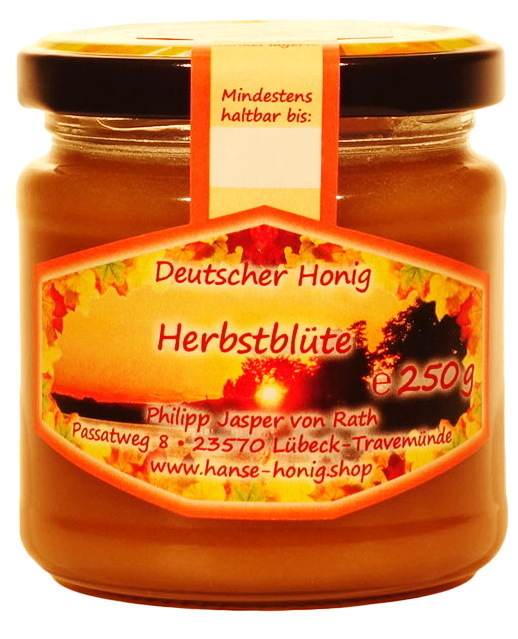 Deutscher Honig  "Herbstblüte" 250g