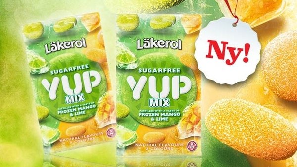 LÄKEROL YUP MIX Frozen Mango & Lime 30g