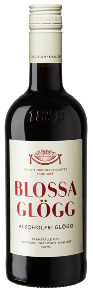Blossa Glögg - rot - alkoholfrei -  0,75l Flasche