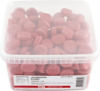 ACT Erdbeer - Puffs /  Jordgubbs Puffar 100g