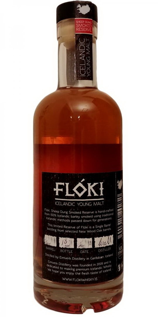 Floki Icelandic Single Malt Malt Birch Finish 47% Vol.Alk.0,5L