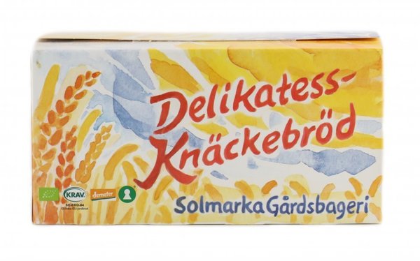 SOLMARKA GÅRDSB Delikatess Knäcke ÖKO, 220g