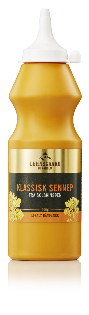 Lehnsgaard Klassisk Sennep - Senf klassisch -  500g Squeezy