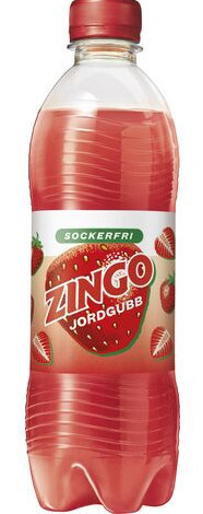ZINGO Jordgubb - Erdbeerlimonade zuckerfrei PET 0,5l MHD**4.10.21 nicht vorbestellbar!