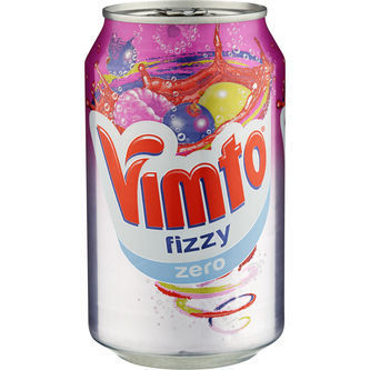 VIMTO Fizzy Zero -  Fruchtsaftgetr. mit Kohlensäure, 330ml Dose
