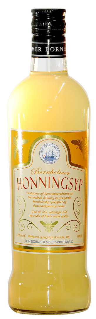 BORNHOLMER Honningsyp - Aquavitschnaps mit Honig 0,35l 32% Vol.Alk.