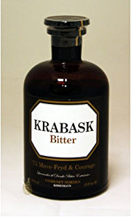 KRABASK Bitter - Dänischer Bitterlikör, 0,5l 36% Vol.Alk.