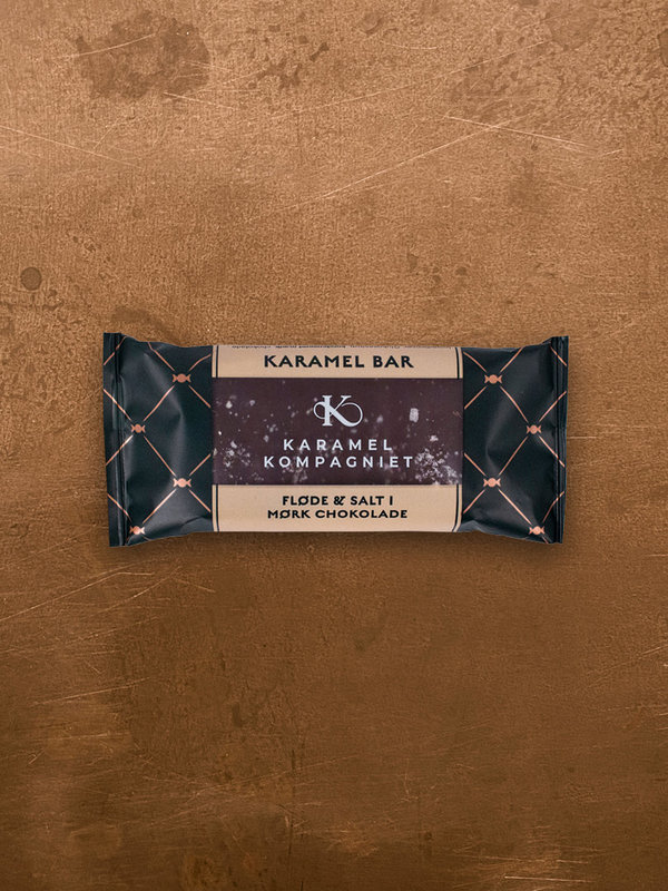 Karamel Kompagniet Karamell in dunkler Schokolade & Salz 50g