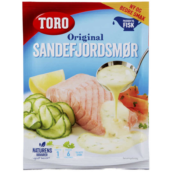 TORO Sandefjord Sauce - Sandefjordsmør, 29g für ca. 300ml Sauce