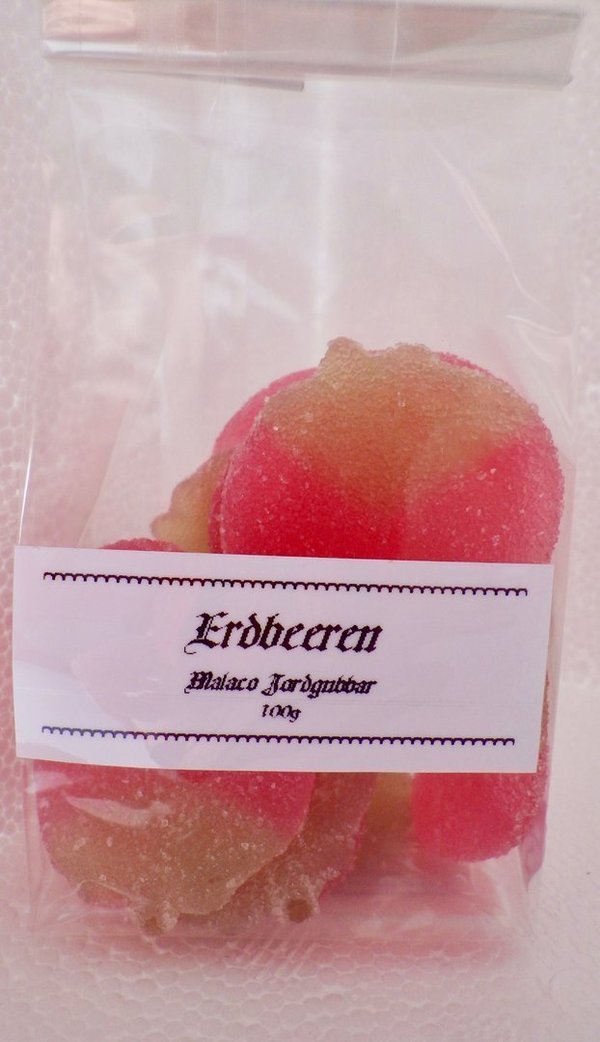MALACO Jordgubbar - Erdbeeren 200g Tüte