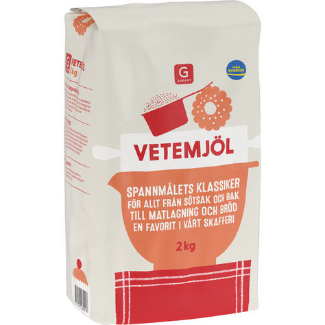 GARANT Vetemjöl  - Weizenmehl klasisch, 2kg