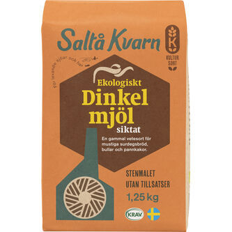 Saltå Kvarn ÖKO Dinkelmehl - Dinkelmjöj gesiebt 1,25kg